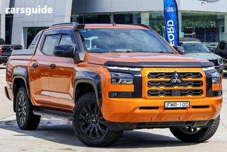 Orange 2024 Mitsubishi Triton Double Cab Pick Up Gsr (4X4)