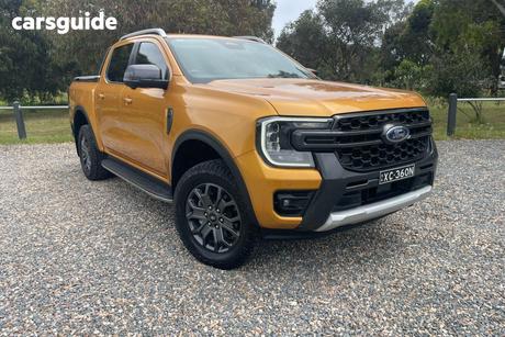 Orange 2022 Ford Ranger Double Cab Pick Up Wildtrak 2.0 (4X4)
