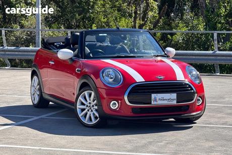 Red 2019 Mini Convertible Convertible Cooper