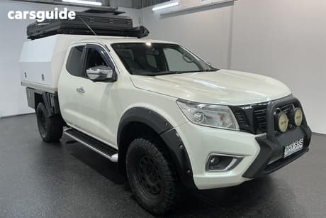 White 2017 Nissan Navara King Cab Utility St-X (4X4)