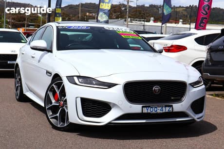 White 2020 Jaguar XE Sedan P300 R-Dynamic Hse