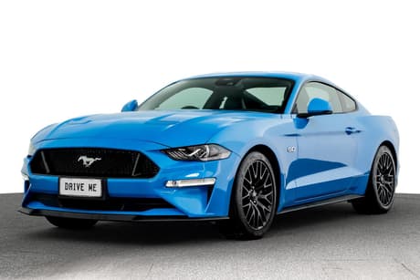 Blue 2022 Ford Mustang Fastback Gt 5.0 V8