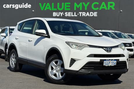White 2017 Toyota RAV4 Wagon Gx (2Wd)