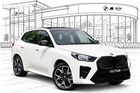 White 2026 BMW IX2 Wagon Xdrive30 M Sport