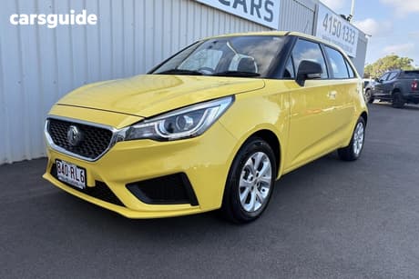 Yellow 2021 MG MG3 Hatchback Core (With Navigation)