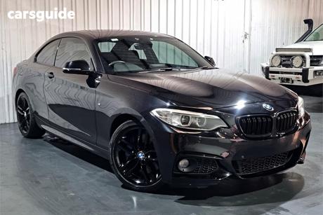 Black 2014 BMW 228I Coupe Sport Line