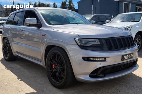 Silver 2015 Jeep Grand Cherokee Wagon Srt 8 (4X4)
