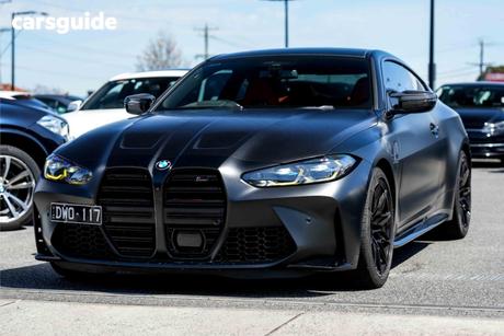 Black 2021 BMW M4 Coupe Competition