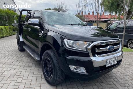 Black 2017 Ford Ranger Dual Cab Utility Xlt 3.2 (4X4)