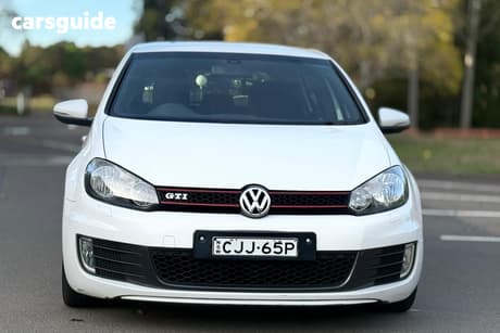 White 2012 Volkswagen Golf Hatchback Gti