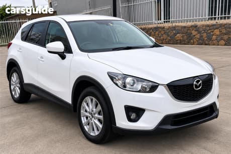 White 2012 Mazda CX-5 Wagon Maxx Sport (4X4)