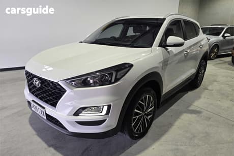 White 2020 Hyundai Tucson Wagon Active X (2Wd)