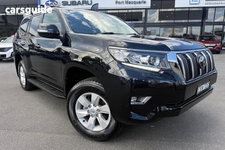 Black 2022 Toyota Landcruiser Prado Wagon Gxl