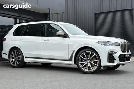 White 2020 BMW X7 Wagon M50I