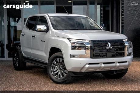 White 2025 Mitsubishi Triton Double Cab Chassis Gls (4X4)
