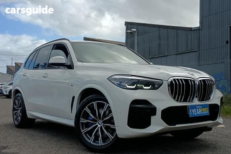 White 2021 BMW X5 Wagon Xdrive40I M Sport