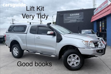 Silver 2013 Ford Ranger Super Cab Utility Xlt 3.2 (4X4)