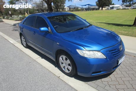 Blue 2007 Toyota Camry Sedan Altise