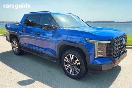 Blue 2026 LDV Terron 9 Double Cab Pick Up Evolve