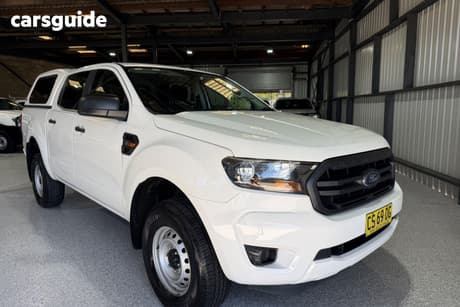 White 2019 Ford Ranger Ute Tray XL