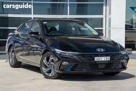 Black 2026 Hyundai I30 Sedan Elite