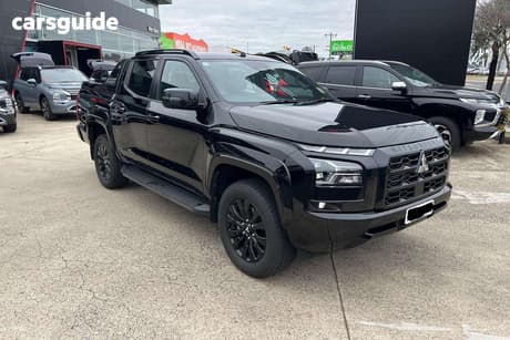 Black 2026 Mitsubishi Triton Double Cab Pick Up Gsr (4X4)