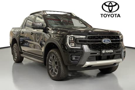 Black 2025 Ford Ranger Double Cab Pick Up Wildtrak 3.0 (4X4)