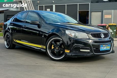 Black 2013 Holden Commodore Sedan Sv6