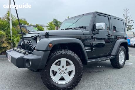 Black 2010 Jeep Wrangler Softtop Sport (4X4)