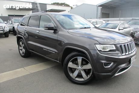 Grey 2015 Jeep Grand Cherokee Wagon Overland (4X4)