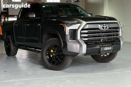 Grey 2023 Toyota Tundra Dual Cab Pick-up Limited