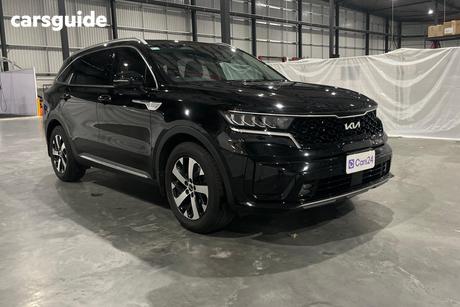 Black 2021 Kia Sorento Wagon Sport 7 Seat