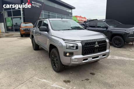 Silver 2025 Mitsubishi Triton Double Cab Pick Up Glx-R (4X4)