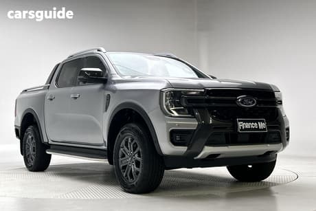 Silver 2024 Ford Ranger Double Cab Pick Up Wildtrak 3.0 (4X4)