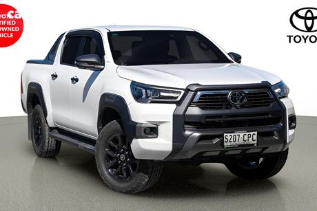 White 2022 Toyota Hilux Double Cab Pick Up Rogue (4X4)