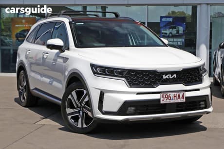 White 2022 Kia Sorento Wagon Gt-Line 7 Seat Phev Awd