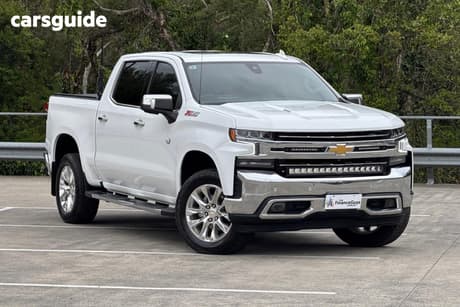 White 2022 Chevrolet Silverado Crew Cab Pickup 1500 Ltz Premium Tech Pack