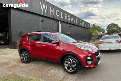 Red 2019 Kia Sportage Wagon Sx (Fwd)