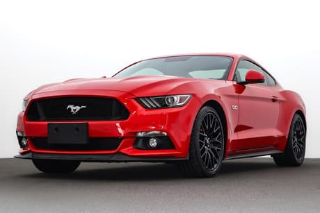 Red 2017 Ford Mustang Coupe Fastback Gt 5.0 V8