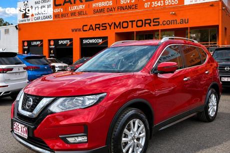 Red 2017 Nissan X-Trail Wagon St-L 7 Seat (2Wd)
