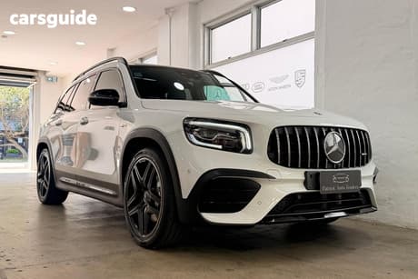 White 2021 Mercedes-Benz GLB35 Wagon 4Matic