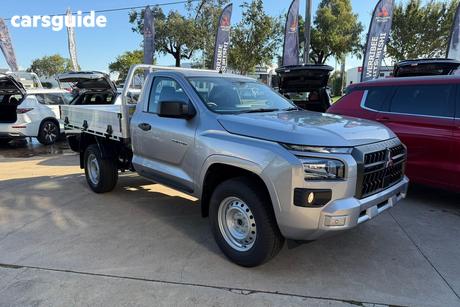 Silver 2026 Mitsubishi Triton Cab Chassis Glx (4X2)