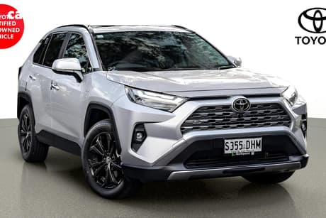 Silver 2025 Toyota RAV4 Wagon Cruiser (2Wd) Hybrid