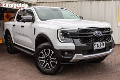 White 2025 Ford Ranger Double Cab Pick Up Sport 3.0 (4X4)