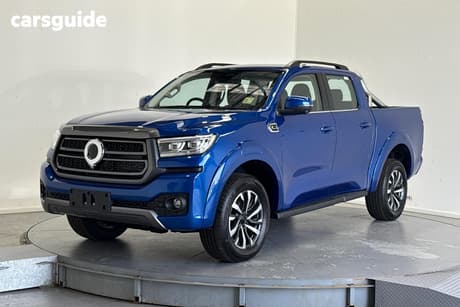 Blue 2026 GWM Cannon Dual Cab Utility Premium (4X4)