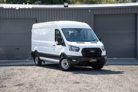 White 2022 Ford Transit Van 350L Lwb (Fwd) Srw