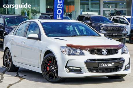 White 2016 Holden Commodore Sedan Ss-V Redline