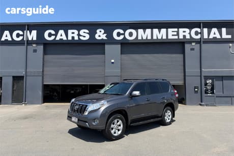 Grey 2015 Toyota Landcruiser Prado Wagon Gxl (4X4)