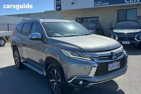 Grey 2016 Mitsubishi Pajero Sport Wagon Exceed (4X4) 7 Seat