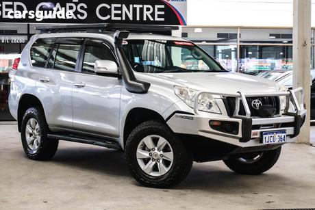 Silver 2011 Toyota Landcruiser Prado Wagon Gxl (4X4)